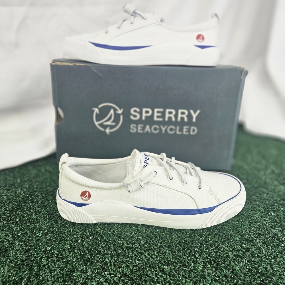 Sperry Women's SeaCycled Crest Seaburst Sneaker Size 6.5 NWB